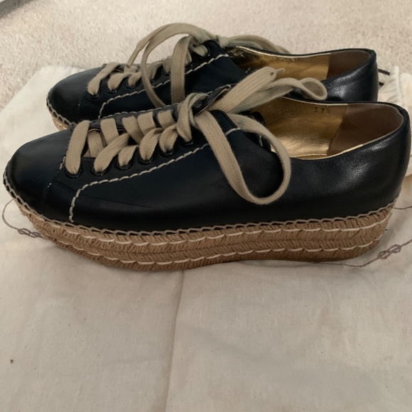 Leather espardrilles - Picture 3 of 4